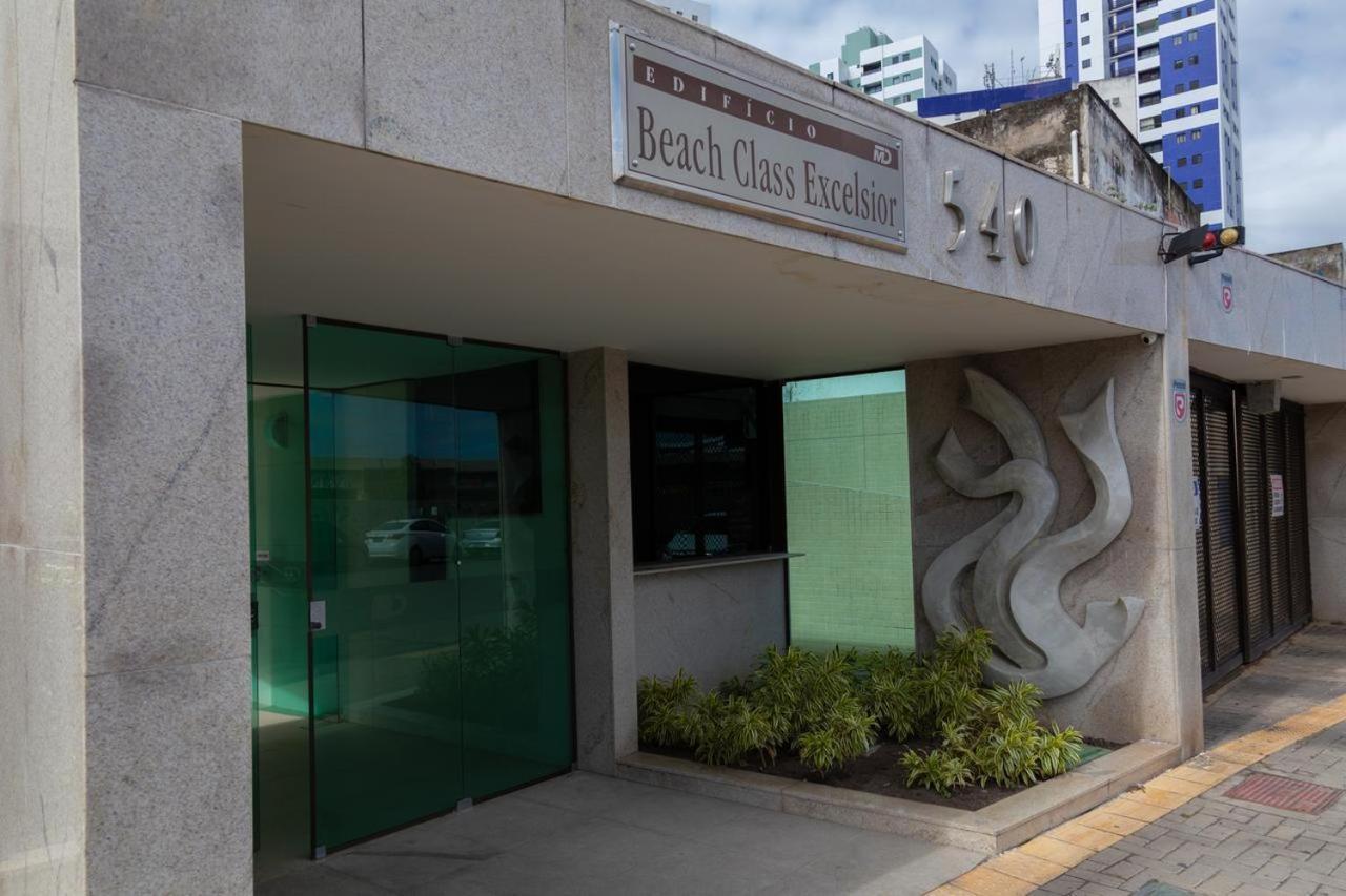 Flat Beach Class Excelsior - Em Frente Ao Shopping Riomar Recife Eksteriør billede
