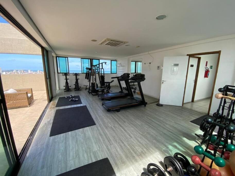 Flat Beach Class Excelsior - Em Frente Ao Shopping Riomar Recife Eksteriør billede