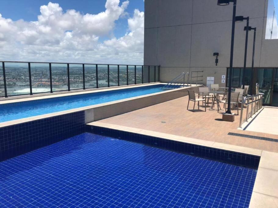 Flat Beach Class Excelsior - Em Frente Ao Shopping Riomar Recife Eksteriør billede