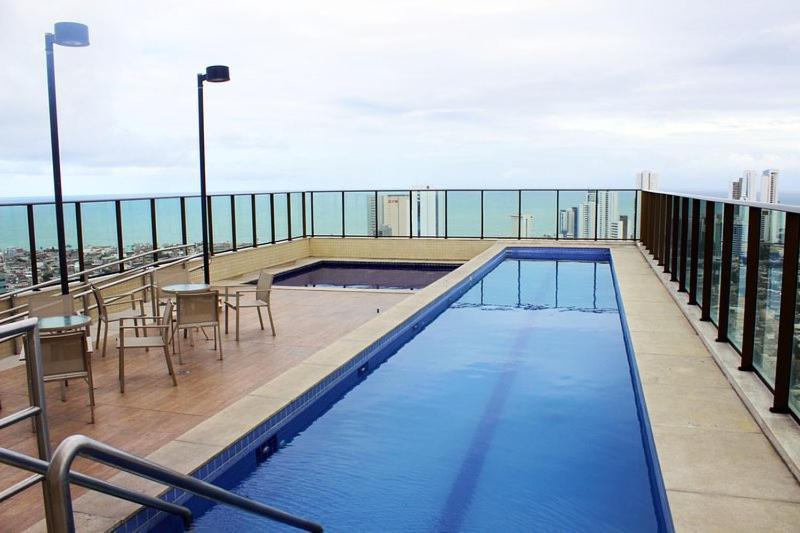 Flat Beach Class Excelsior - Em Frente Ao Shopping Riomar Recife Eksteriør billede