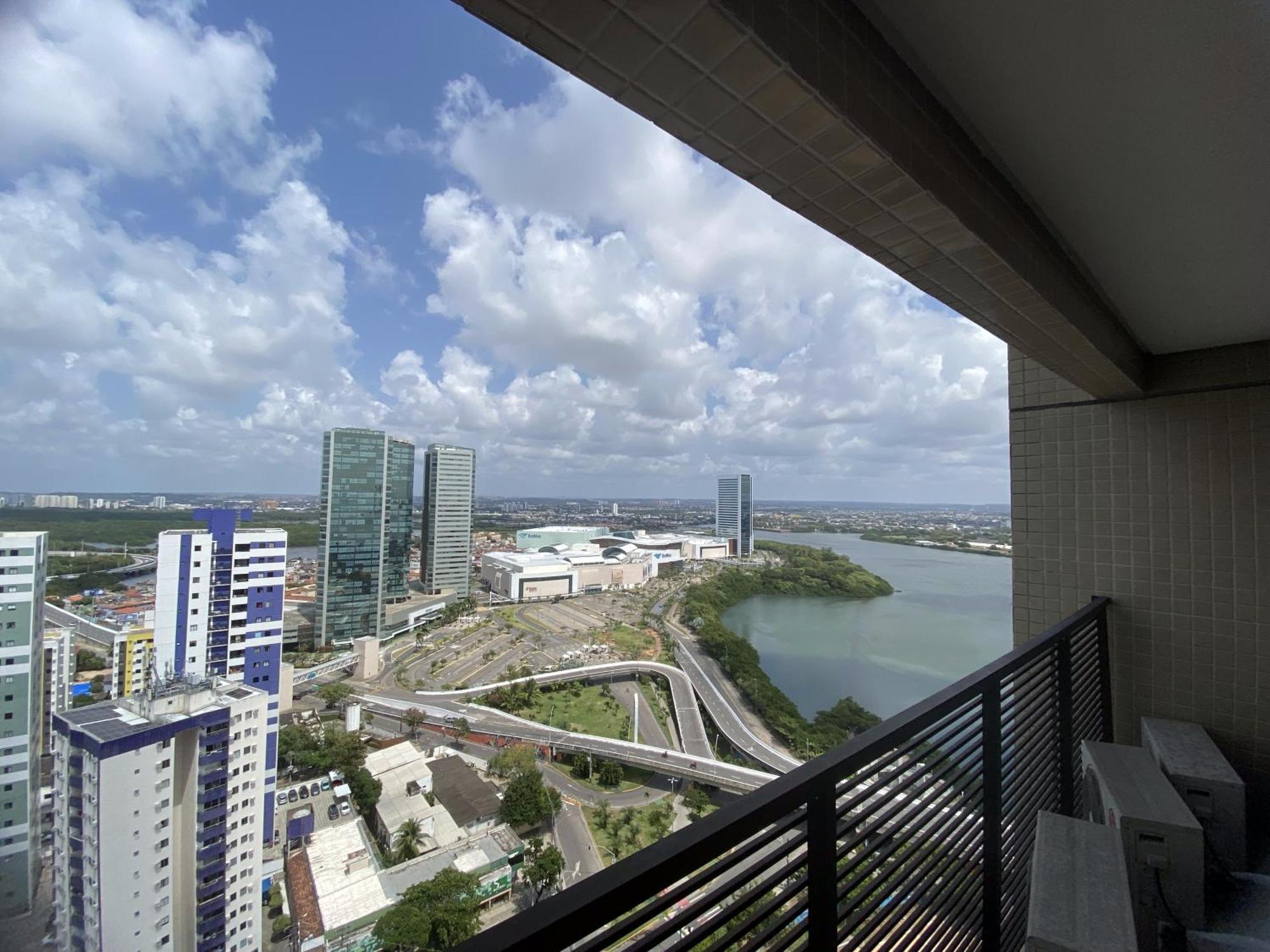 Flat Beach Class Excelsior - Em Frente Ao Shopping Riomar Recife Eksteriør billede